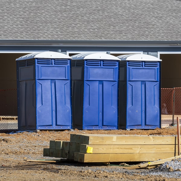 can i customize the exterior of the portable restrooms with my event logo or branding in Webb City OK